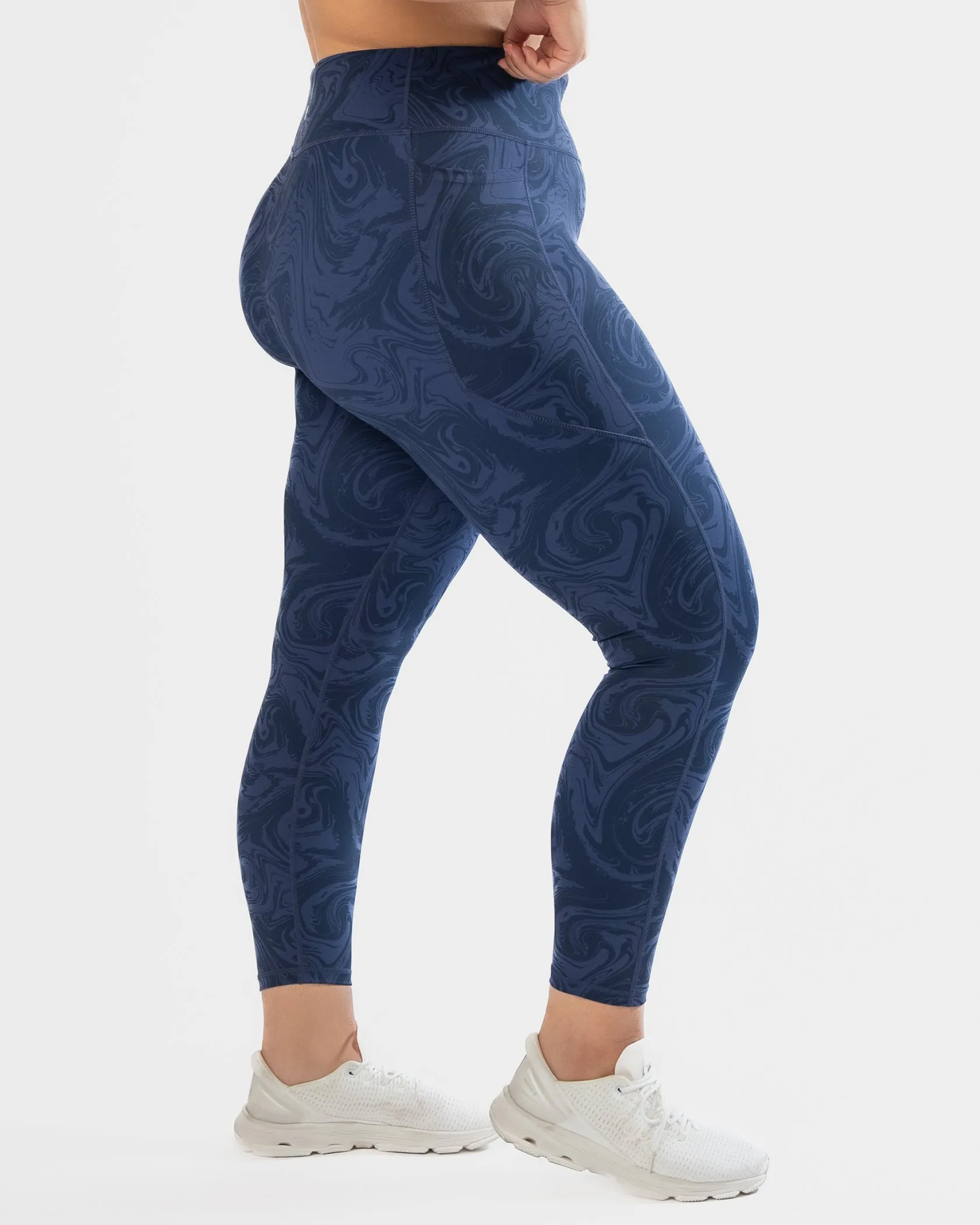 Lux Baseline 7/8 Leggings (23 in.) - Twilight Swirl