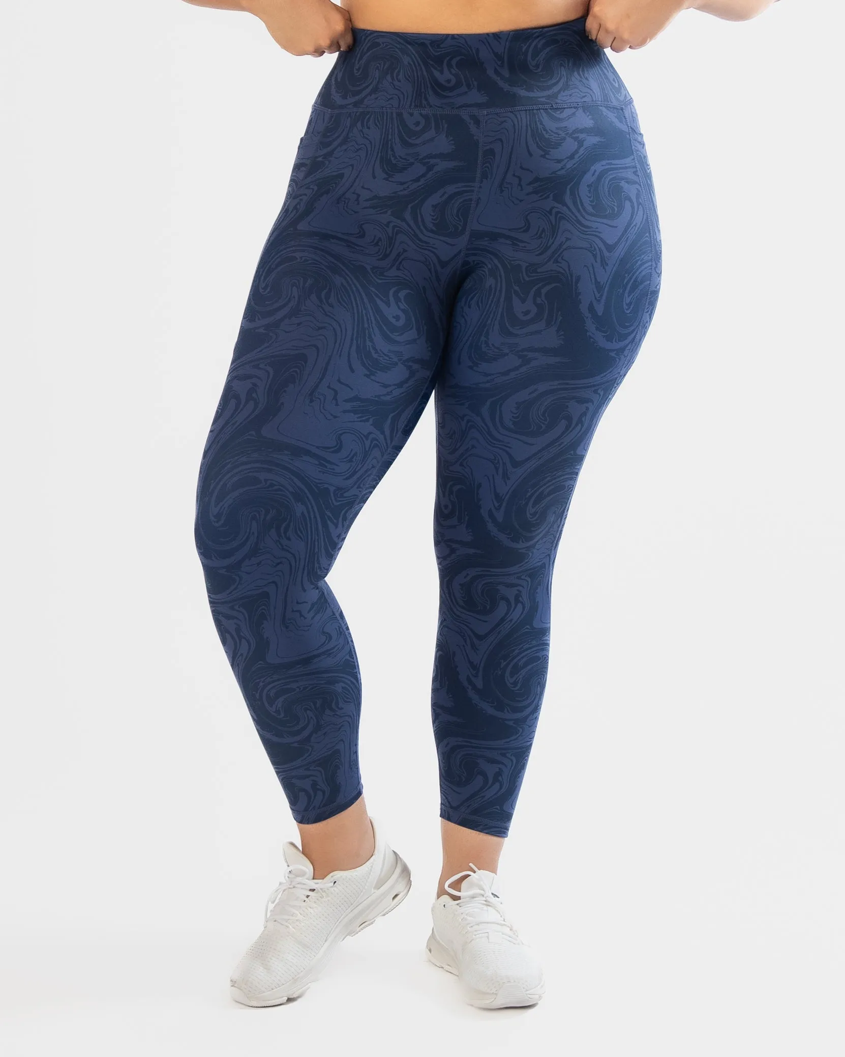 Lux Baseline 7/8 Leggings (23 in.) - Twilight Swirl