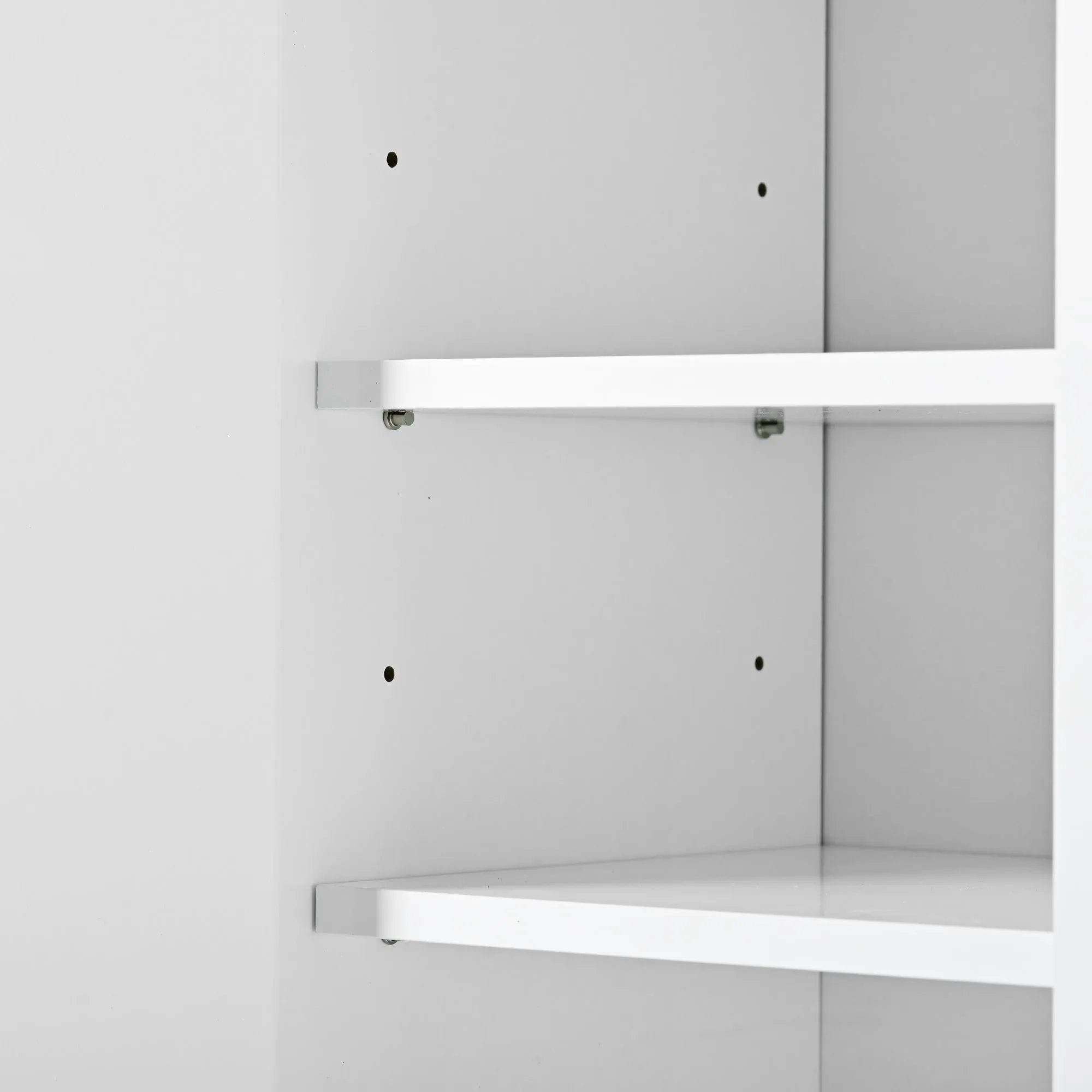 Mali Sleek and Modern Shoe Cabinet - White