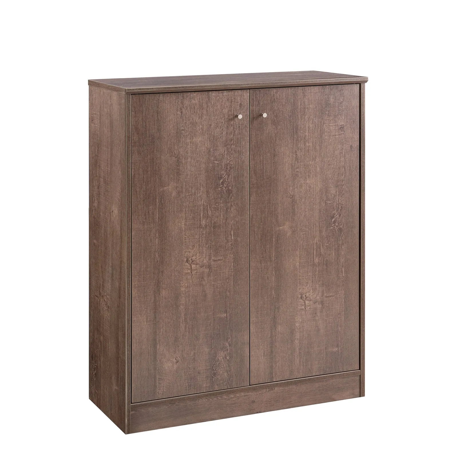 Malley Two Door Shoe Storage Cabinet - Brown