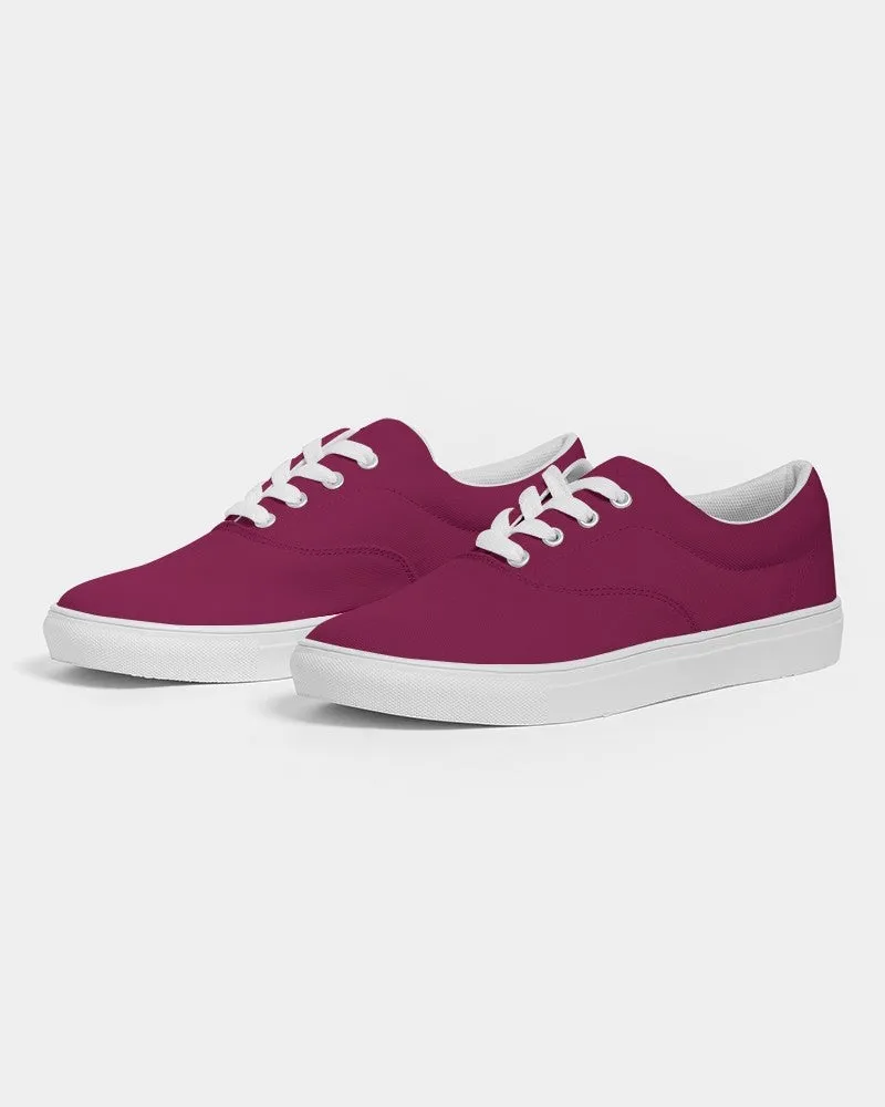 Medium Dark Cool Pink Women's Canvas Sneakers | Women's | Medium Dark Pure Cool Pink | C0M100Y25K60