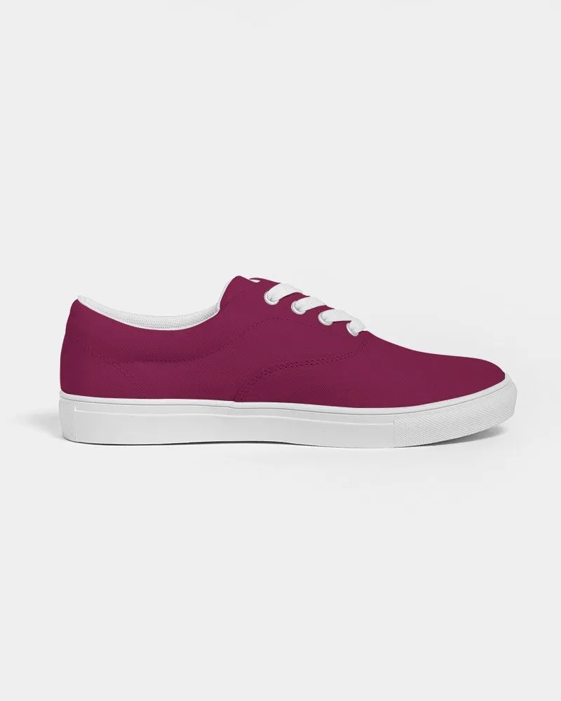 Medium Dark Cool Pink Women's Canvas Sneakers | Women's | Medium Dark Pure Cool Pink | C0M100Y25K60