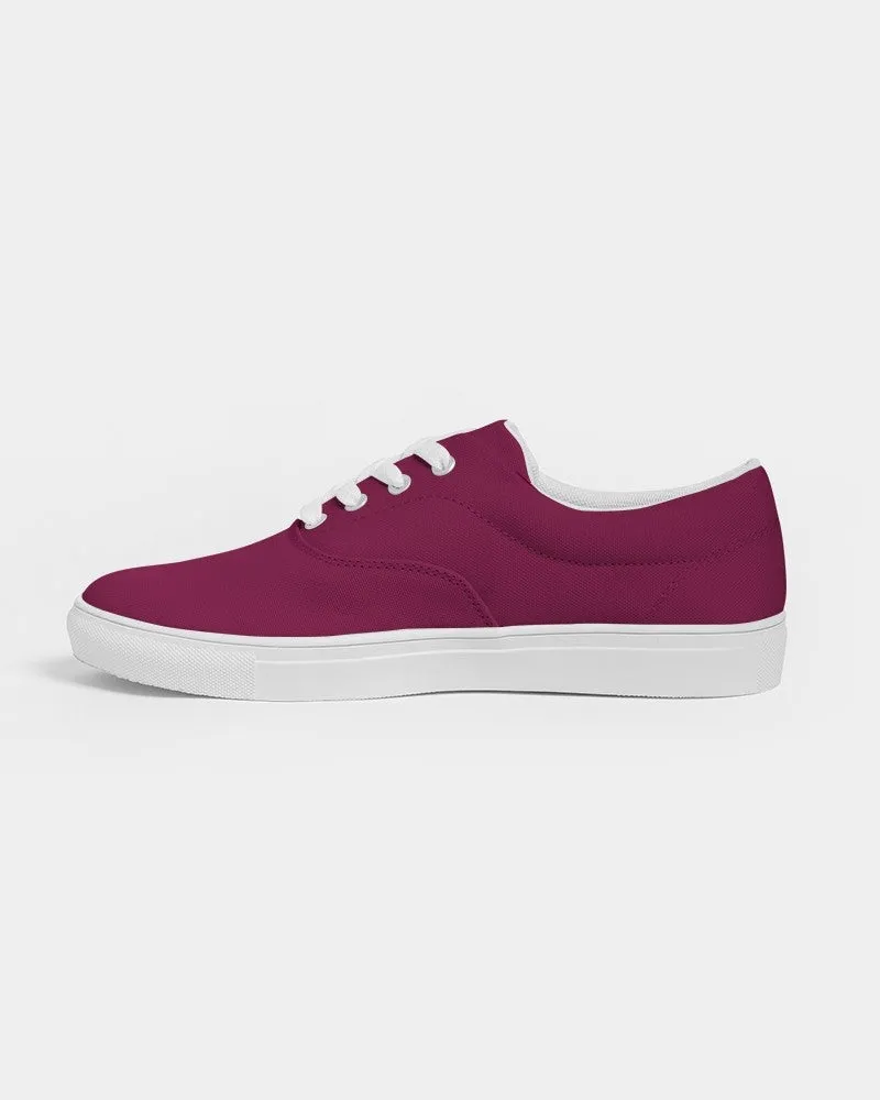 Medium Dark Cool Pink Women's Canvas Sneakers | Women's | Medium Dark Pure Cool Pink | C0M100Y25K60