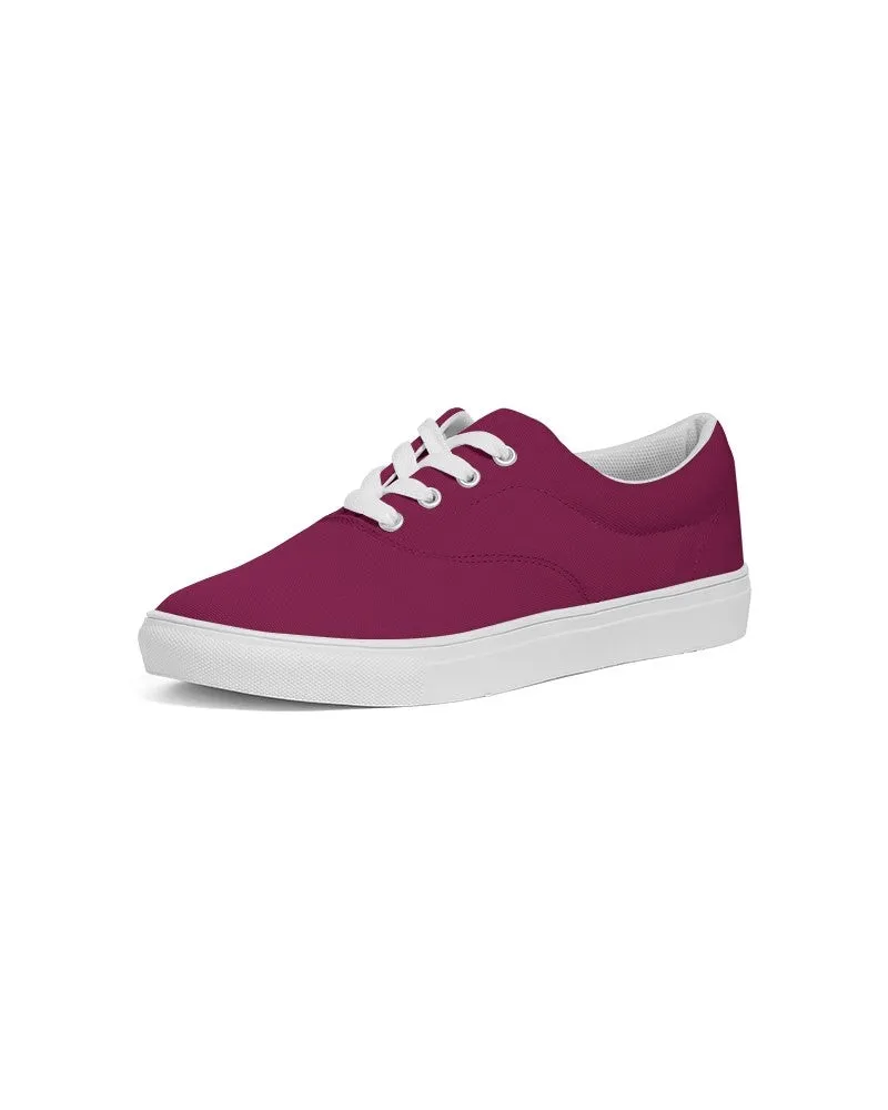 Medium Dark Cool Pink Women's Canvas Sneakers | Women's | Medium Dark Pure Cool Pink | C0M100Y25K60