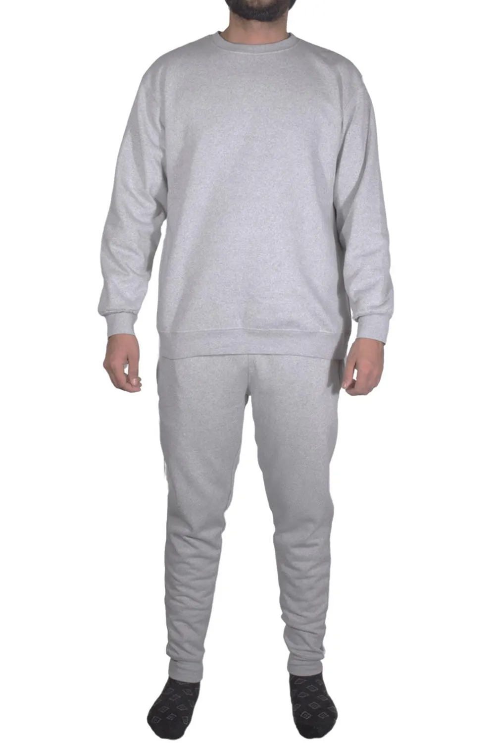 Mens Athletic Crew Neck Tracksuit