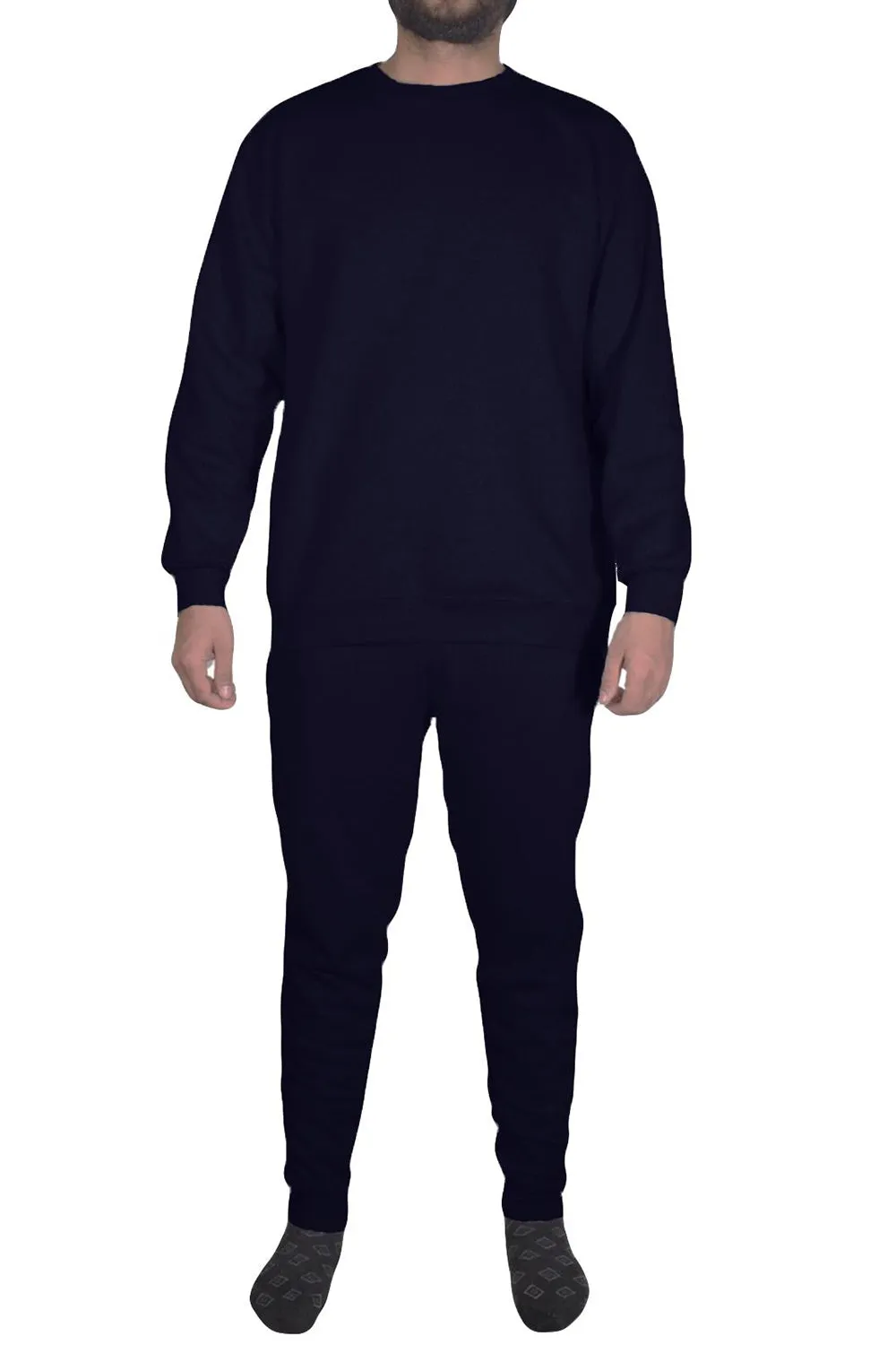 Mens Athletic Crew Neck Tracksuit