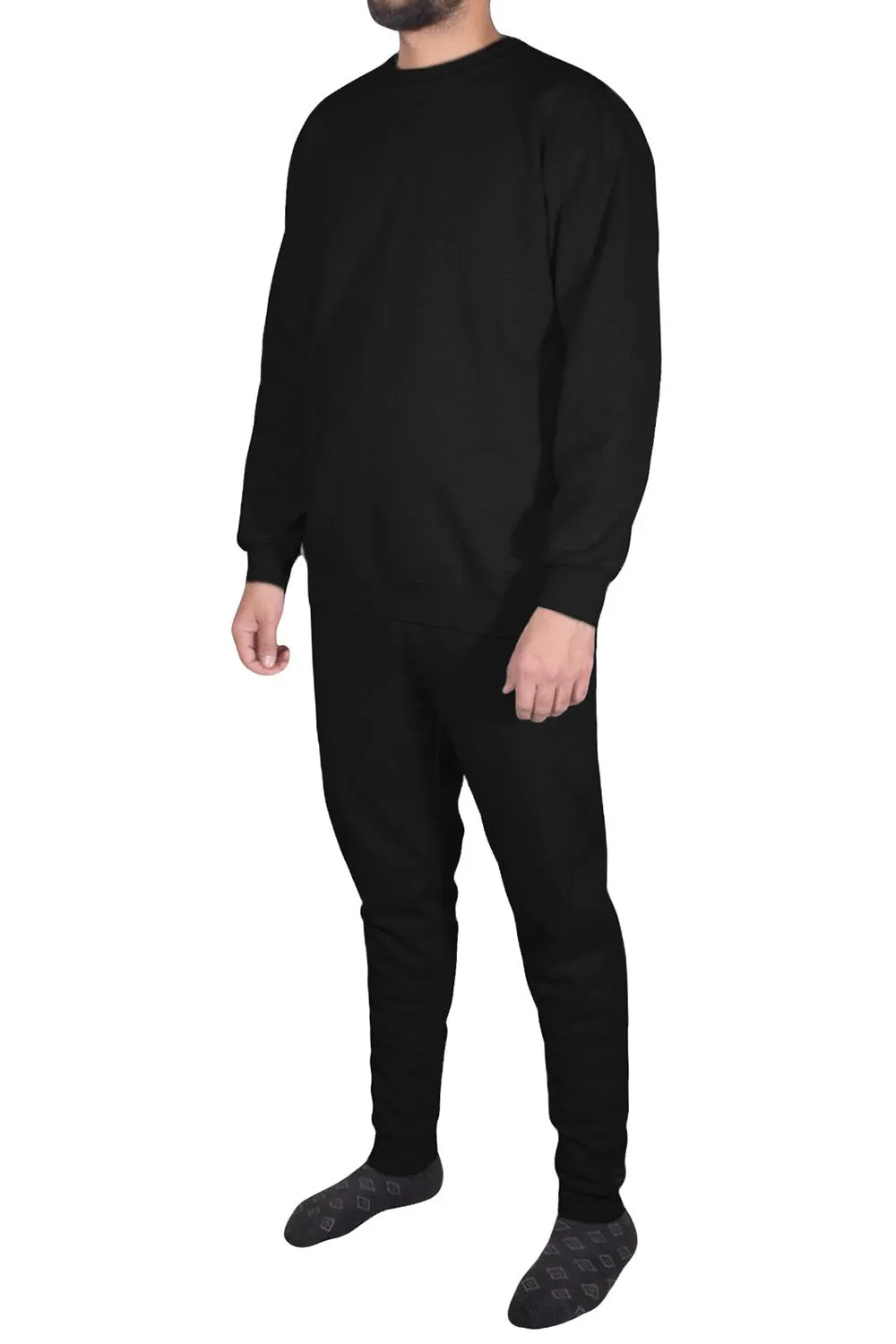 Mens Athletic Crew Neck Tracksuit