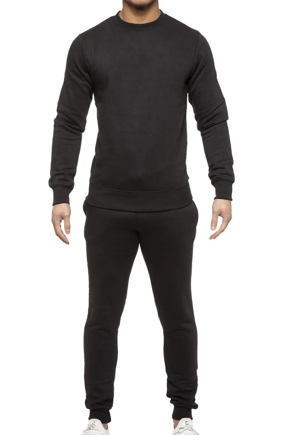 Mens Athletic Crew Neck Tracksuit