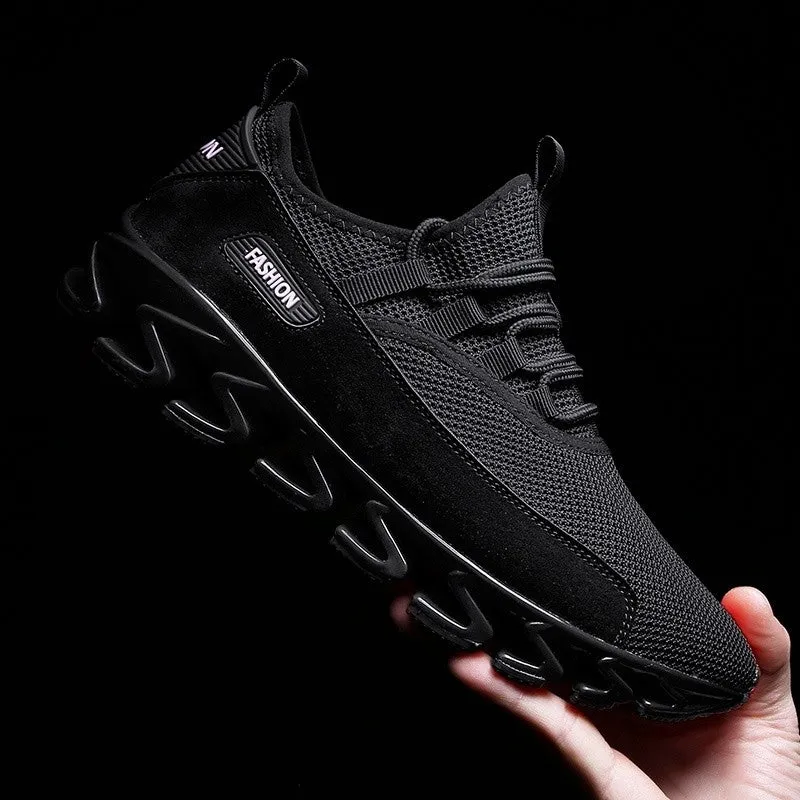 Men's Casual Running Sport Shoes Man Breathable Flats Shoes,Men's outdoor sports shoes, mountaineering shoes, outdoor running shoes.