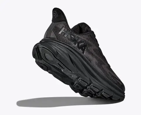 MEN'S HOKA CLIFTON 9 | BLACK / BLACK