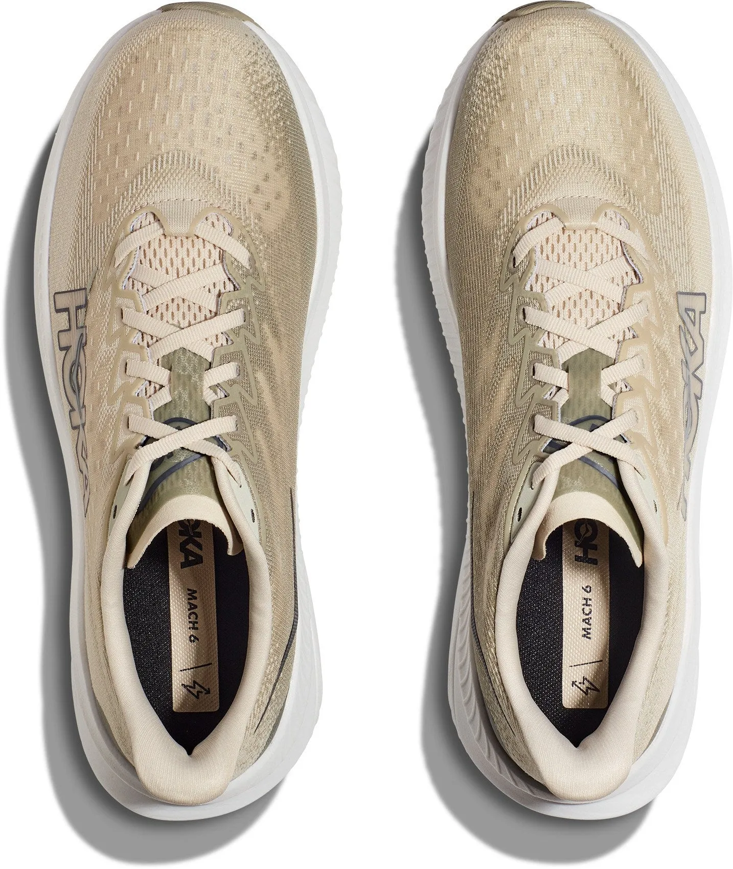 MEN'S HOKA MACH 6 | OAT MILK / BARLEY