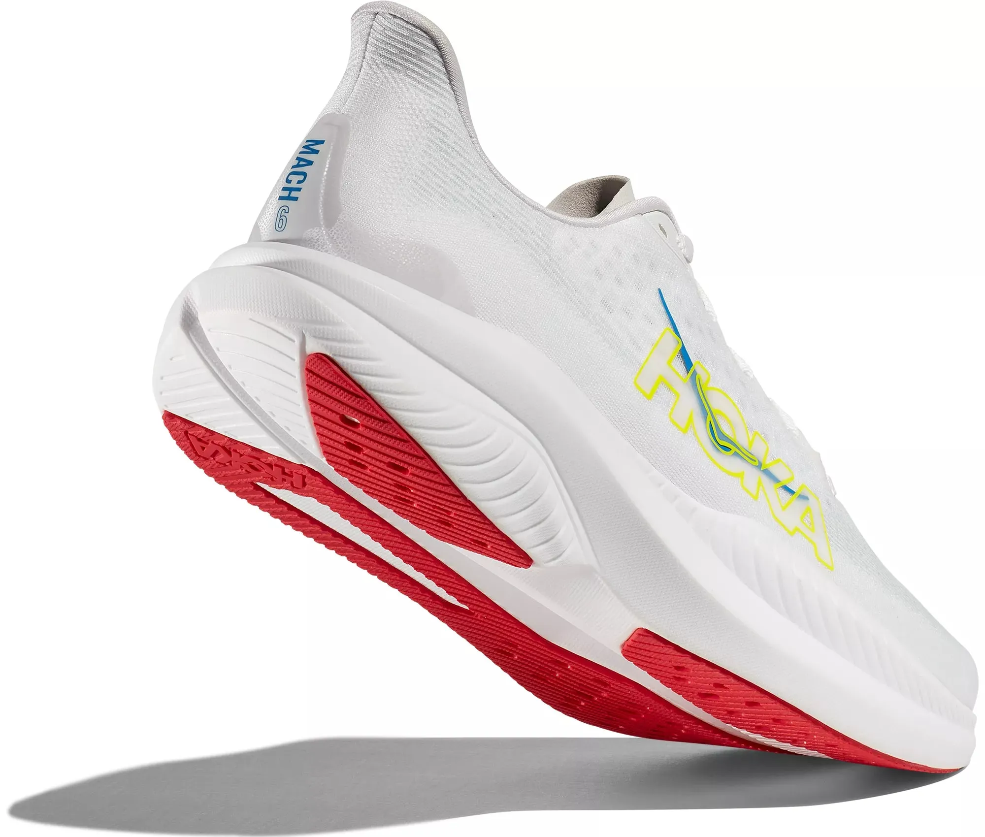 MEN'S HOKA MACH 6 | WHITE / NIMBUS CLOUD