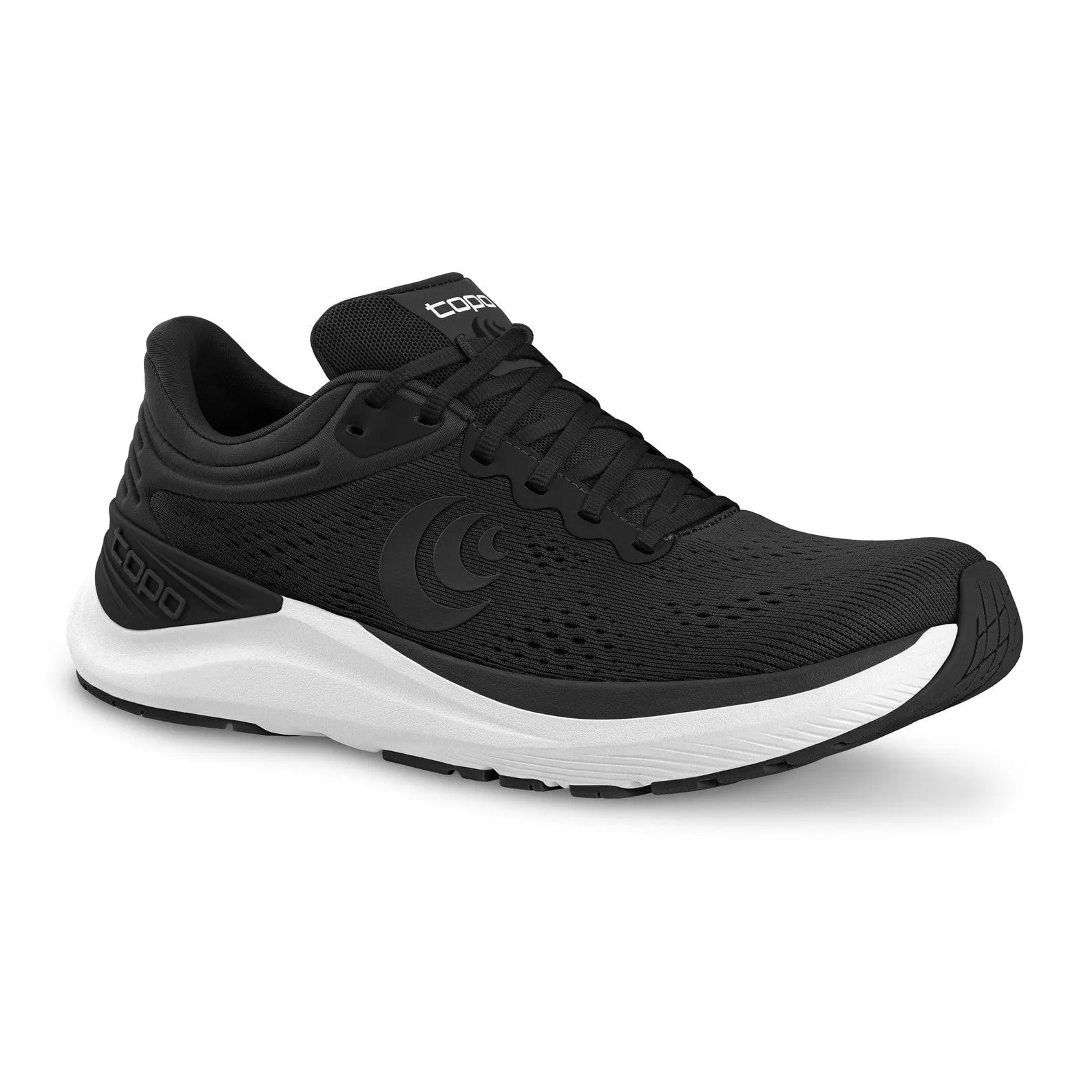 Men's Topo Athletic Ultrafly 4 Running Shoe in Black White