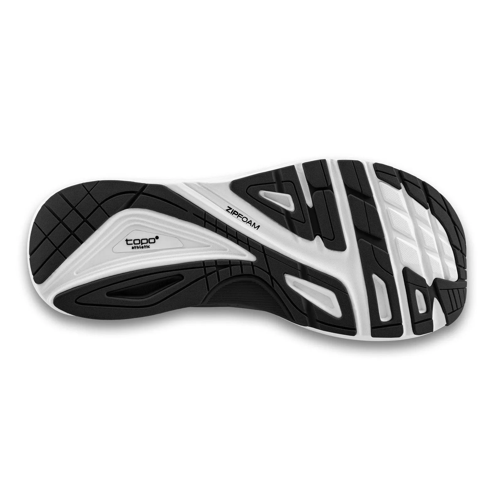 Men's Topo Athletic Ultrafly 4 Running Shoe in Black White