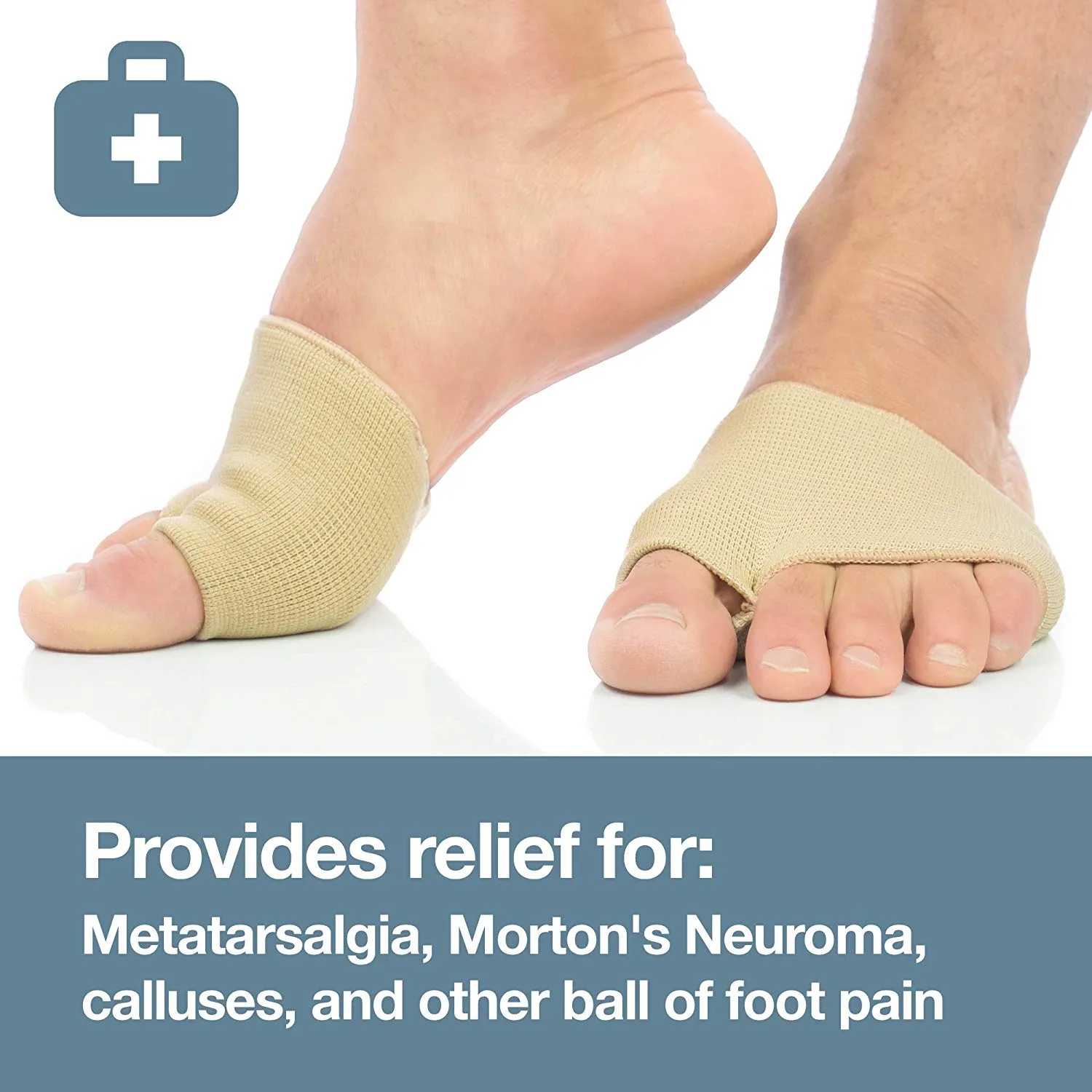 Metatarsal Sleeves with Gel Pads