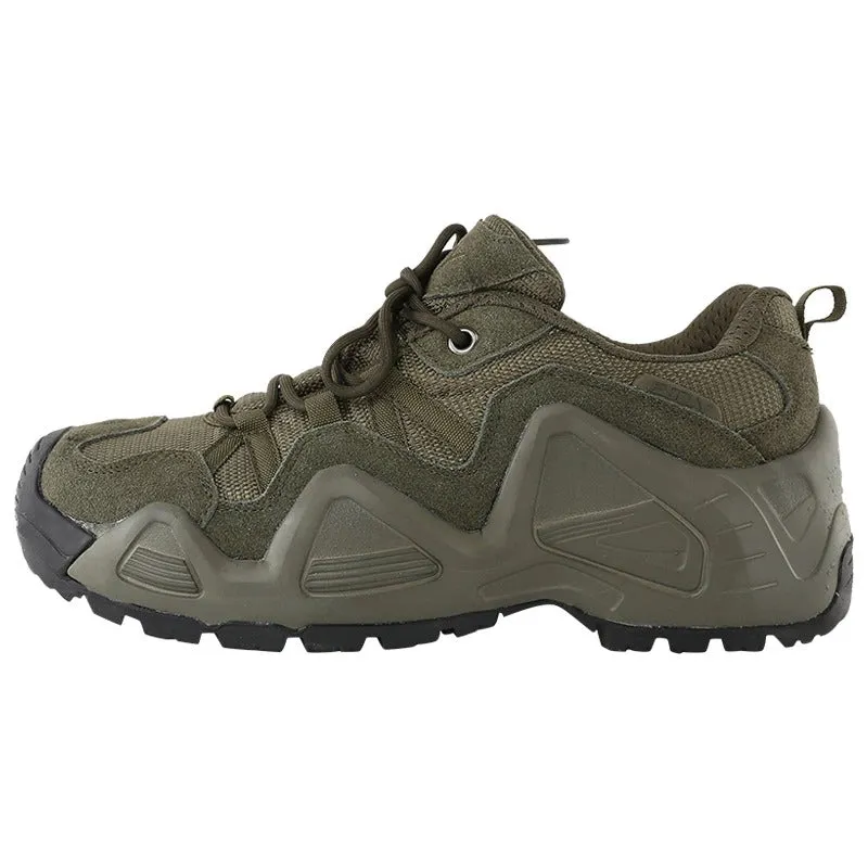 Military Combat Shoes For Men / Men's Breathable Non-slip Shoes For Climbing