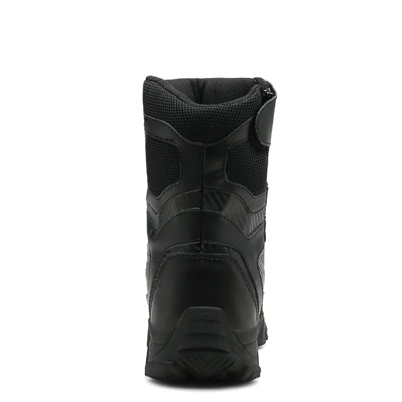 Military Shoes MilTec Tactical Side Zip Boots Black & Desert | 112