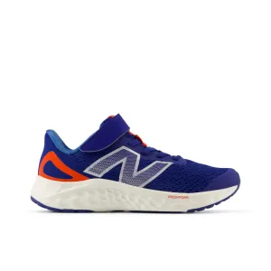 NEW BALANCE ARISHI V4 VELCRO YOUTH - NAVY ORANGE