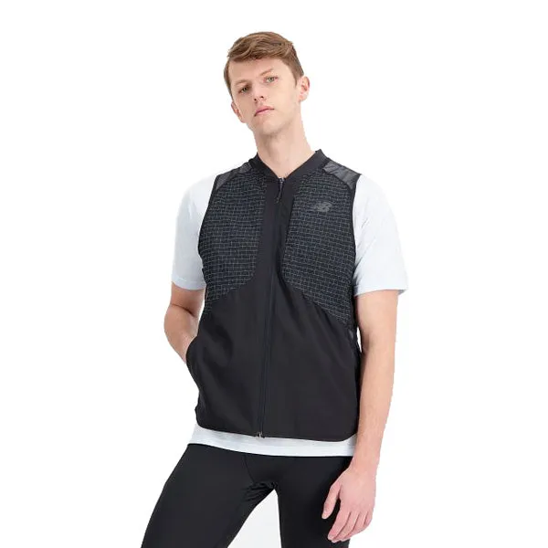 New Balance Impact Run Luminious Packable Mens Running Vest