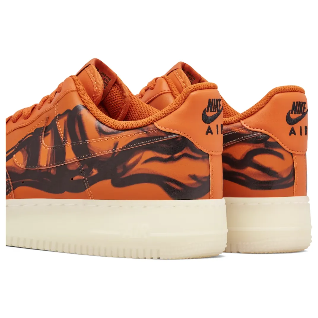 Nike Air Force 1 Low Orange Skeleton