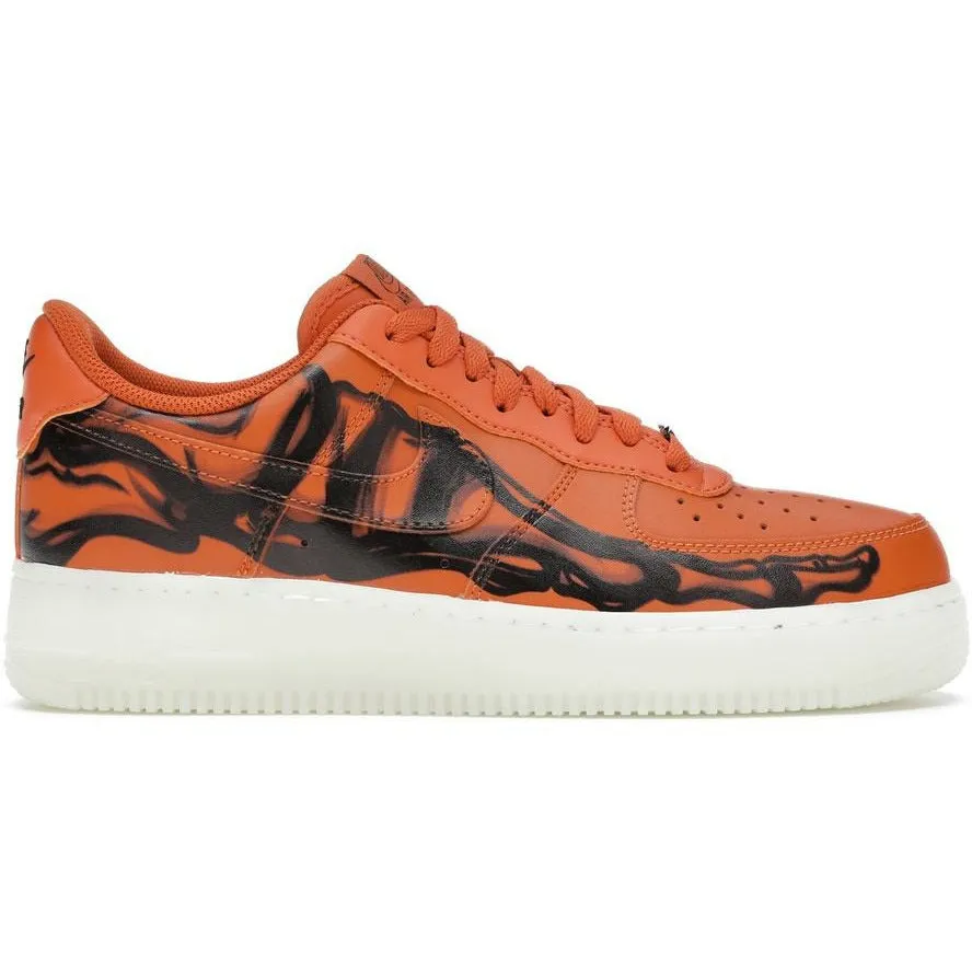 Nike Air Force 1 Low Orange Skeleton