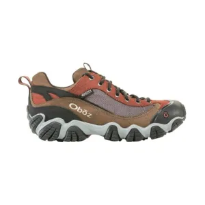 Oboz Men's Firedrand II Low Waterproof Hiking Shoe - Earth