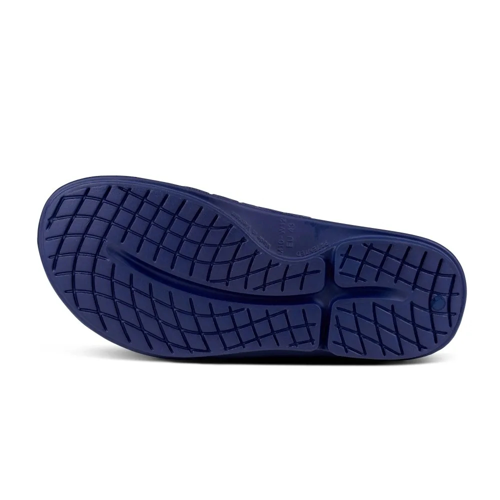 Oofos OOahh Sport Flex Slide - Navy