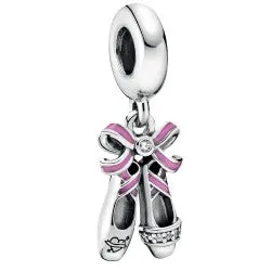 Pandora Punk Ballerina Shoes Hanging Charm