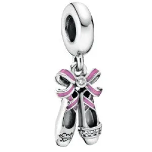 Pandora Punk Ballerina Shoes Hanging Charm