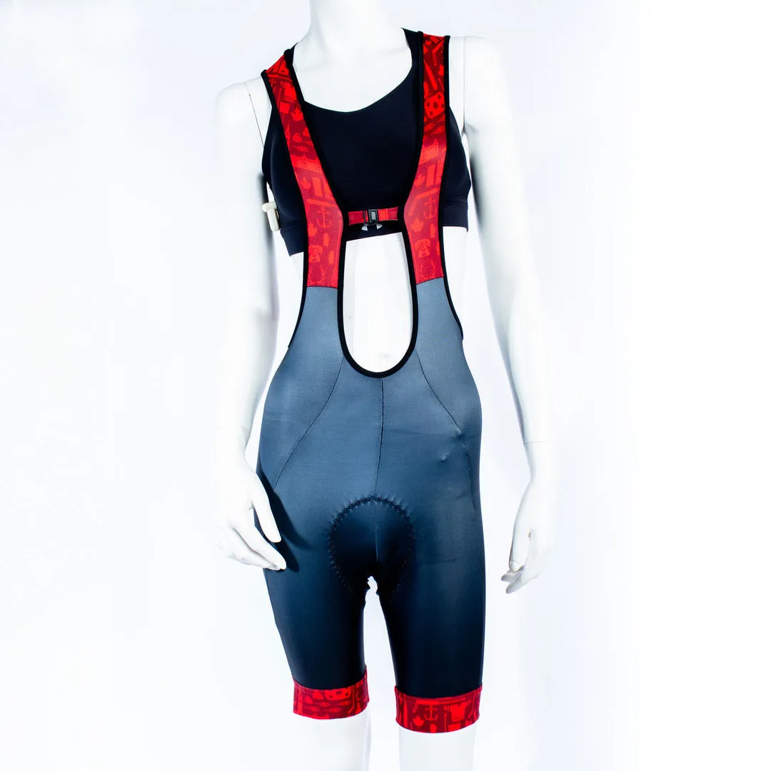 Pearl Izumi Women's Canadian Olympics 2024 Attack Bib Bike Short