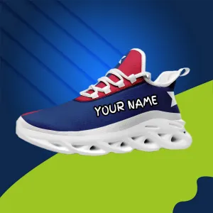 Personalized Corporate Gifts, custom company gifts MaxSoul-B03009 Custom Max Soul American Flag, USA Flag Sneakers Max Soul, Shoes, Printed Shoes