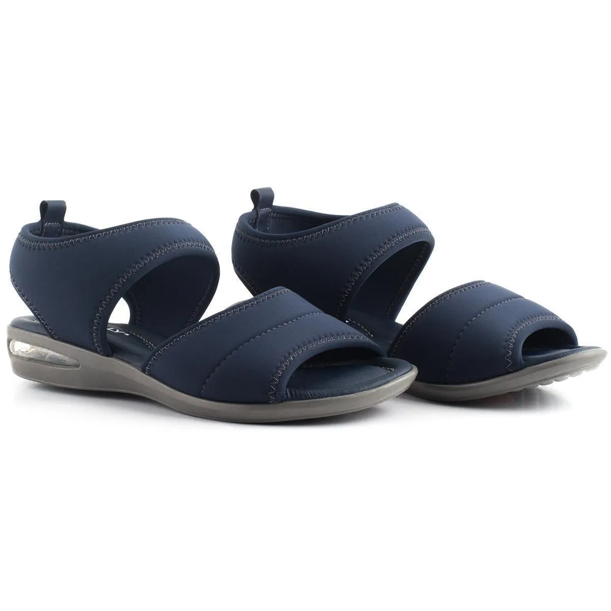 Piccadilly 517009-1002 Women Comfortable Flat Sandal Gel Tech Navy