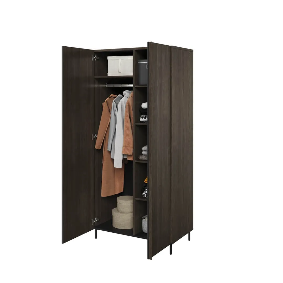 Piemonte PE-01 Hinged Wardrobe 92cm