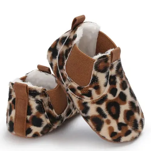 Plush-Lined Slip-On Booties