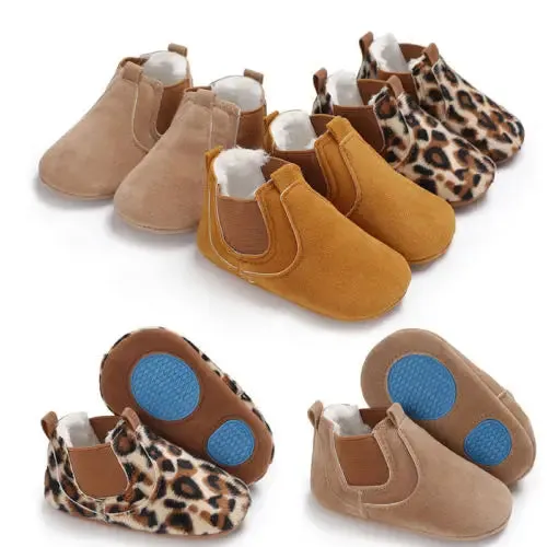 Plush-Lined Slip-On Booties