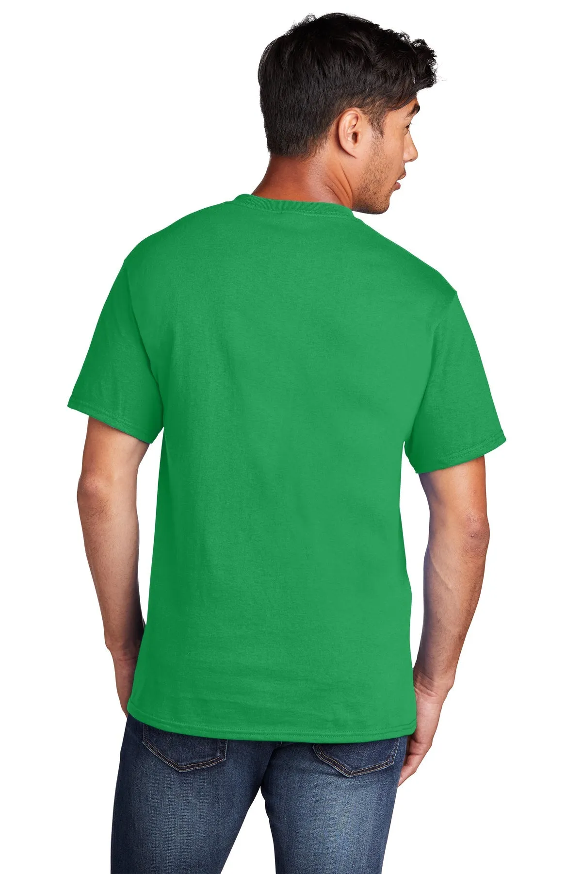 Port & Company Core Cotton Customized Tee's, Clover Green