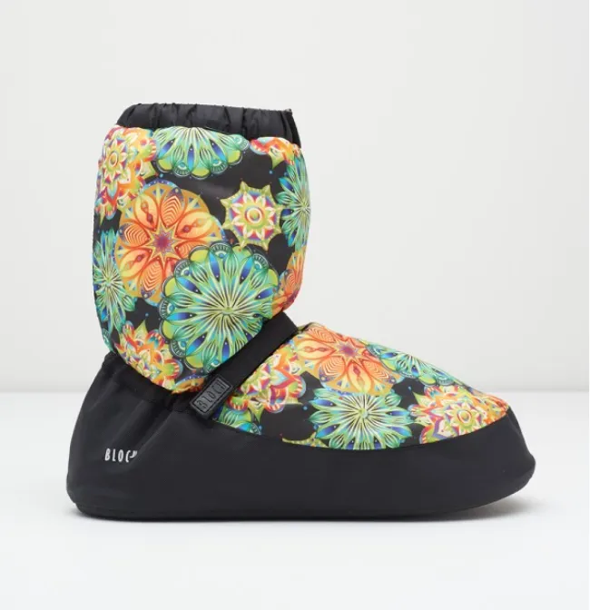 Printed Warm-Up Booties