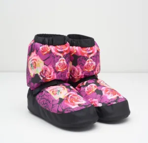 Printed Warm-Up Booties