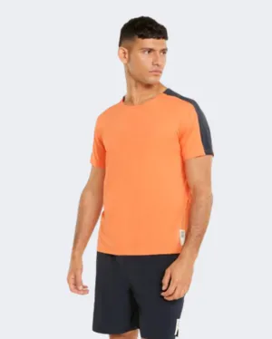 Puma X First Mile Short Sleeve Men Running T-Shirt Deep Apricot