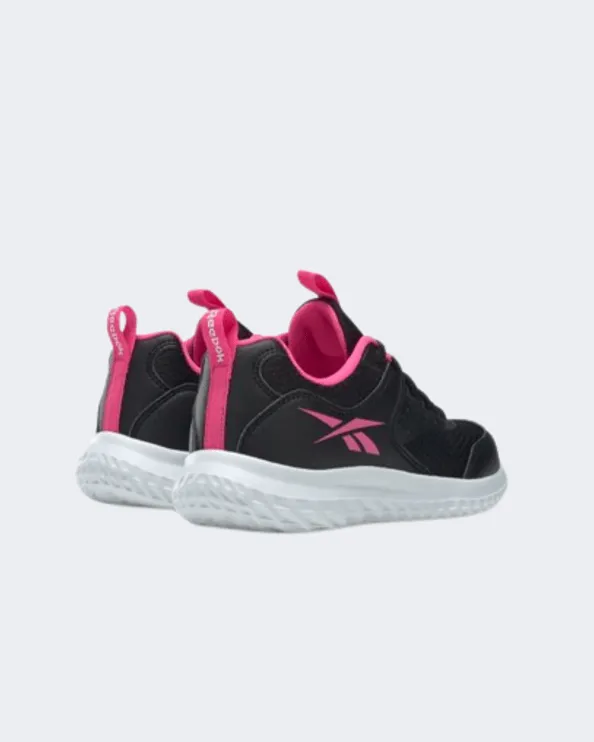 Reebok Rush Runner 4 Ps-Girls Running Shoes Black/Pink Gw1243