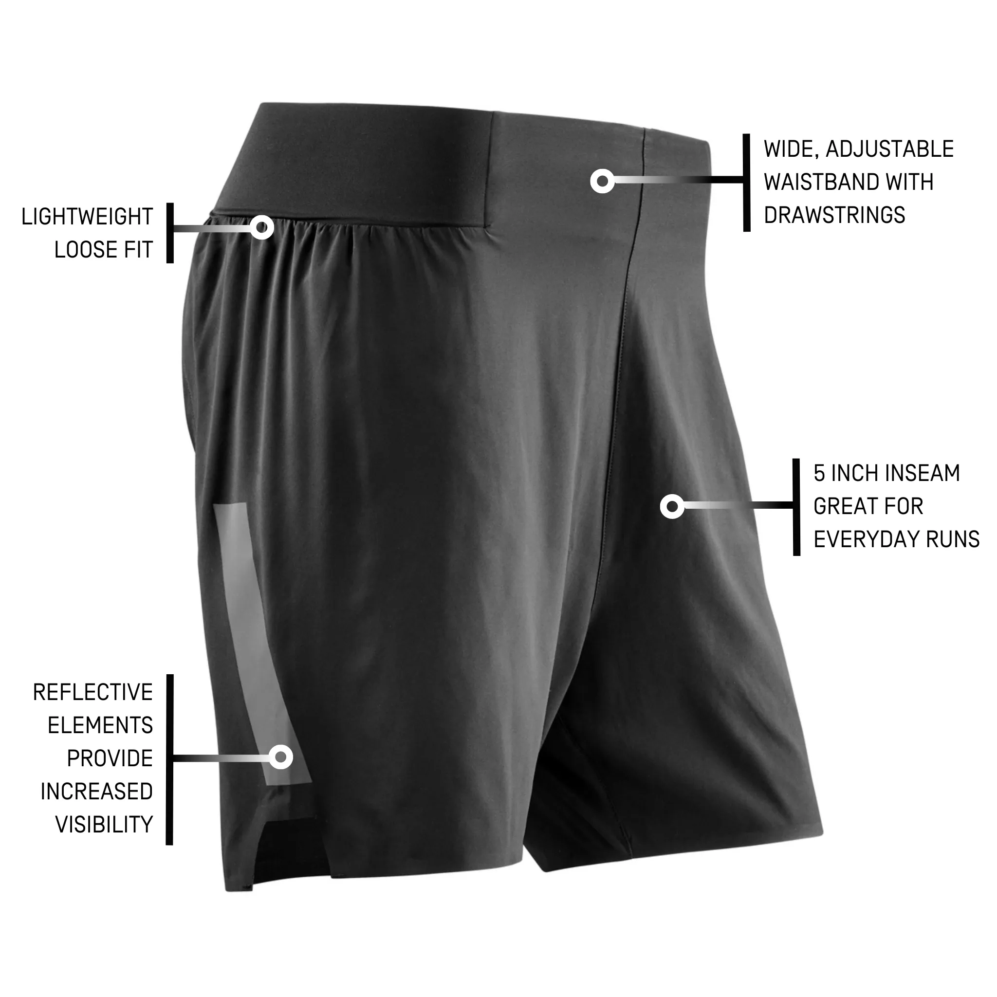 Run Loose Fit Shorts, Men