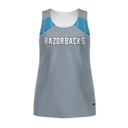 Russell Athletic Ladies Freestyle Sublimated Fitted Track Jersey