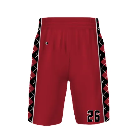 Russell Athletic Youth Freestyle Sublimated 4-Way Stretch 9" Basketball Shorts