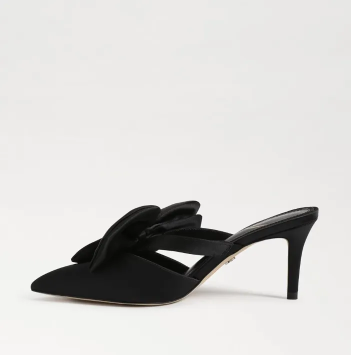 Sam Edelman Veranda Mule in Satin Black