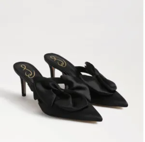 Sam Edelman Veranda Mule in Satin Black