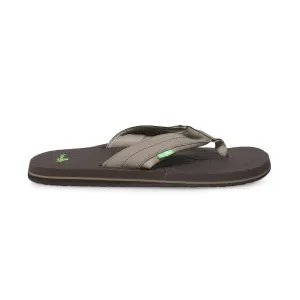 Sanuk Beer Cozy 2 Brindle Flip Flops - Men's