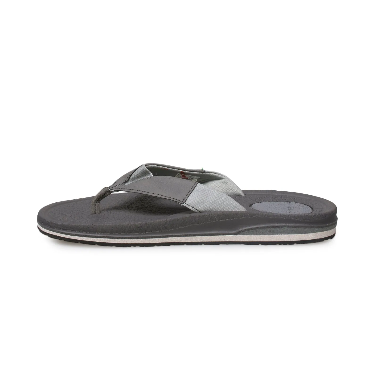 Sanuk Beer Cozy 3 Primo Charcoal Flip Flops - Men's