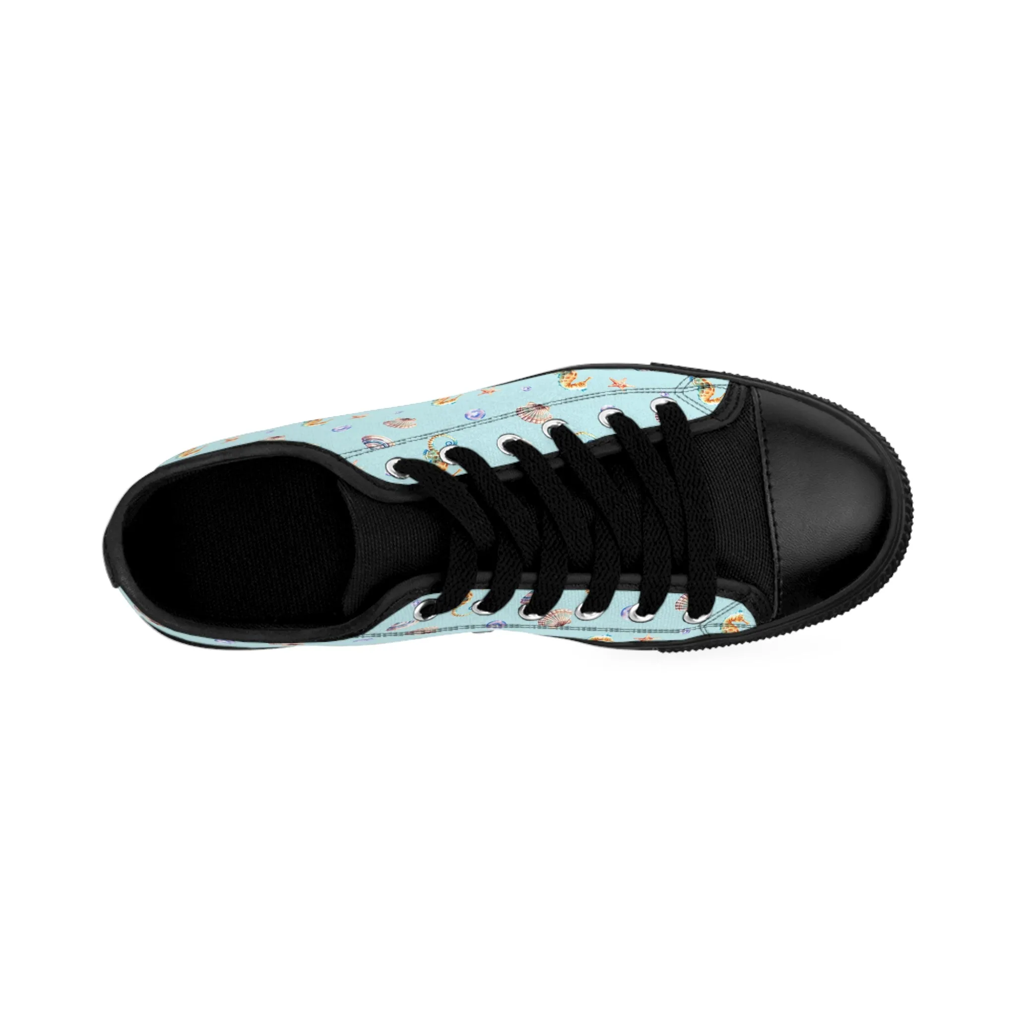 Seashells and Seahorses Women's Sneakers