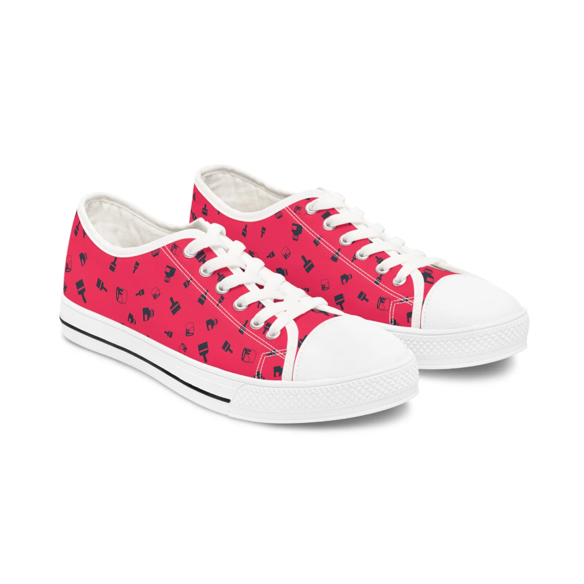 Set Paint Bucket Women's Low Top Sneakers