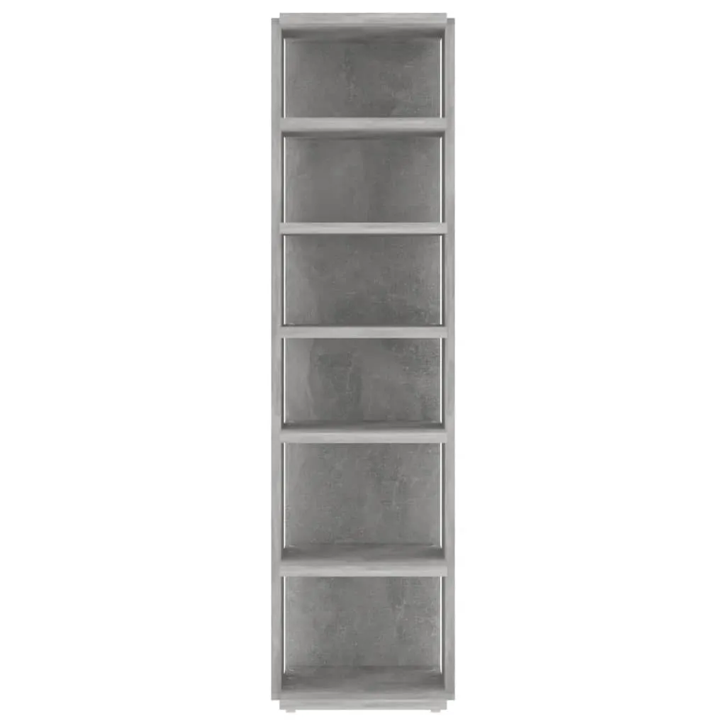 Shoe Cabinets 2 pcs Concrete Grey 25x27x102 cm